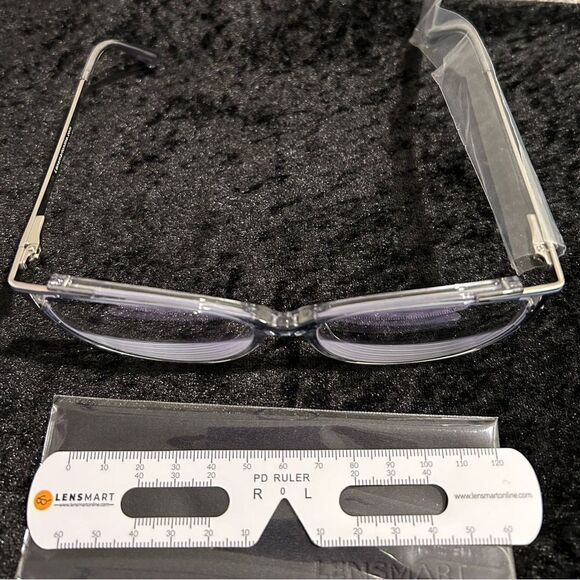 Lensmart TR7858 C4 Eyeglasses - Clear Frame, 57-17-140" - Picture 2 of 7
